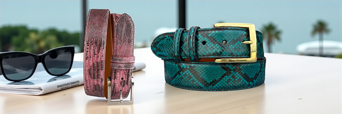 Custom Snake & Lizard Belts – Premium Exotic Leather | Jacob Hill