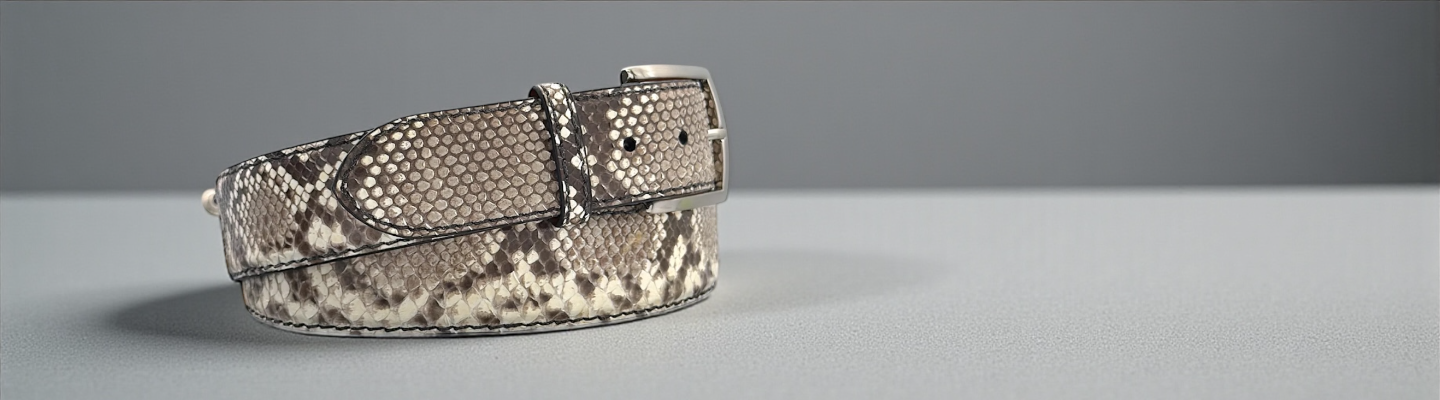 Cut-to-Fit Python & Snake Belts | Jacob Hill Leather