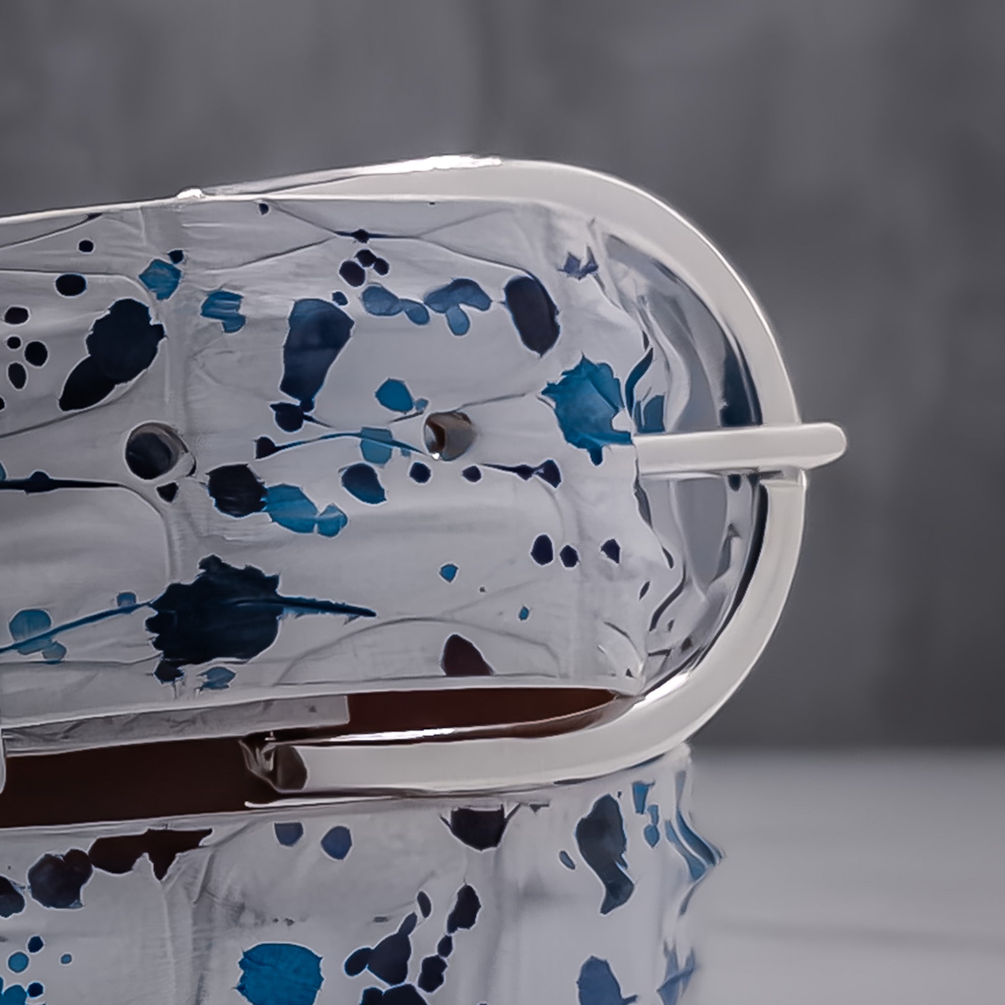 Sterling Silver Buckle: Lucky Horseshoe (fits 1.5" & 1.57" belts)