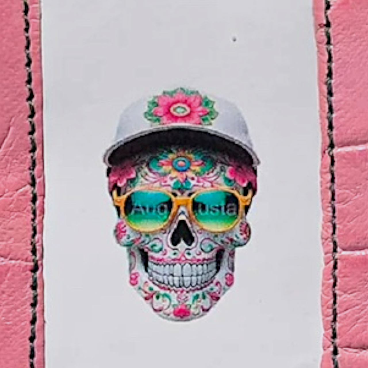 Augusta Blossom Sugar Skull: Pink Petal
