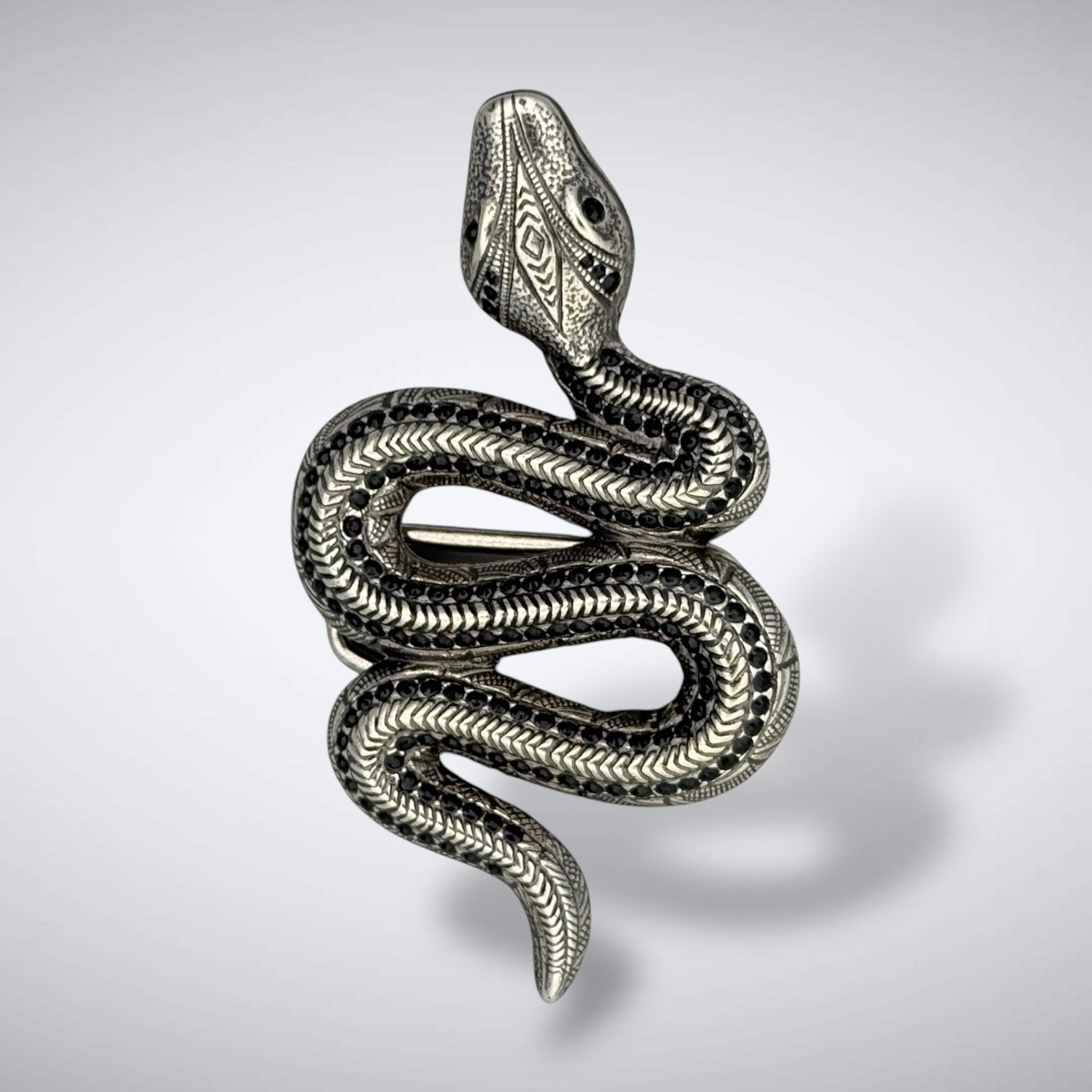 The Black Mamba Buckle Fits 38-40mm Belts