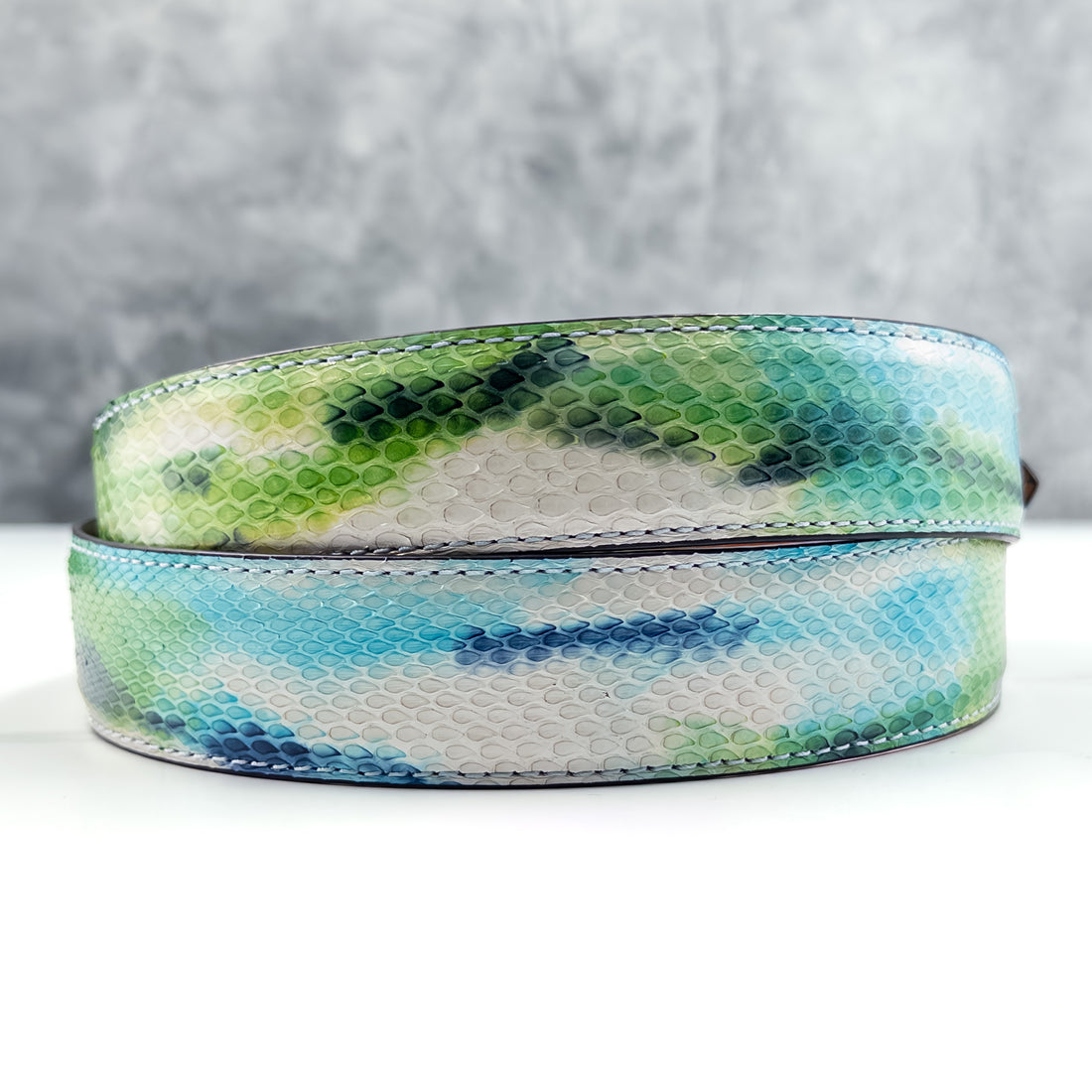 Ready To Ship Python Belt: The Bodhi 1.5&quot; width