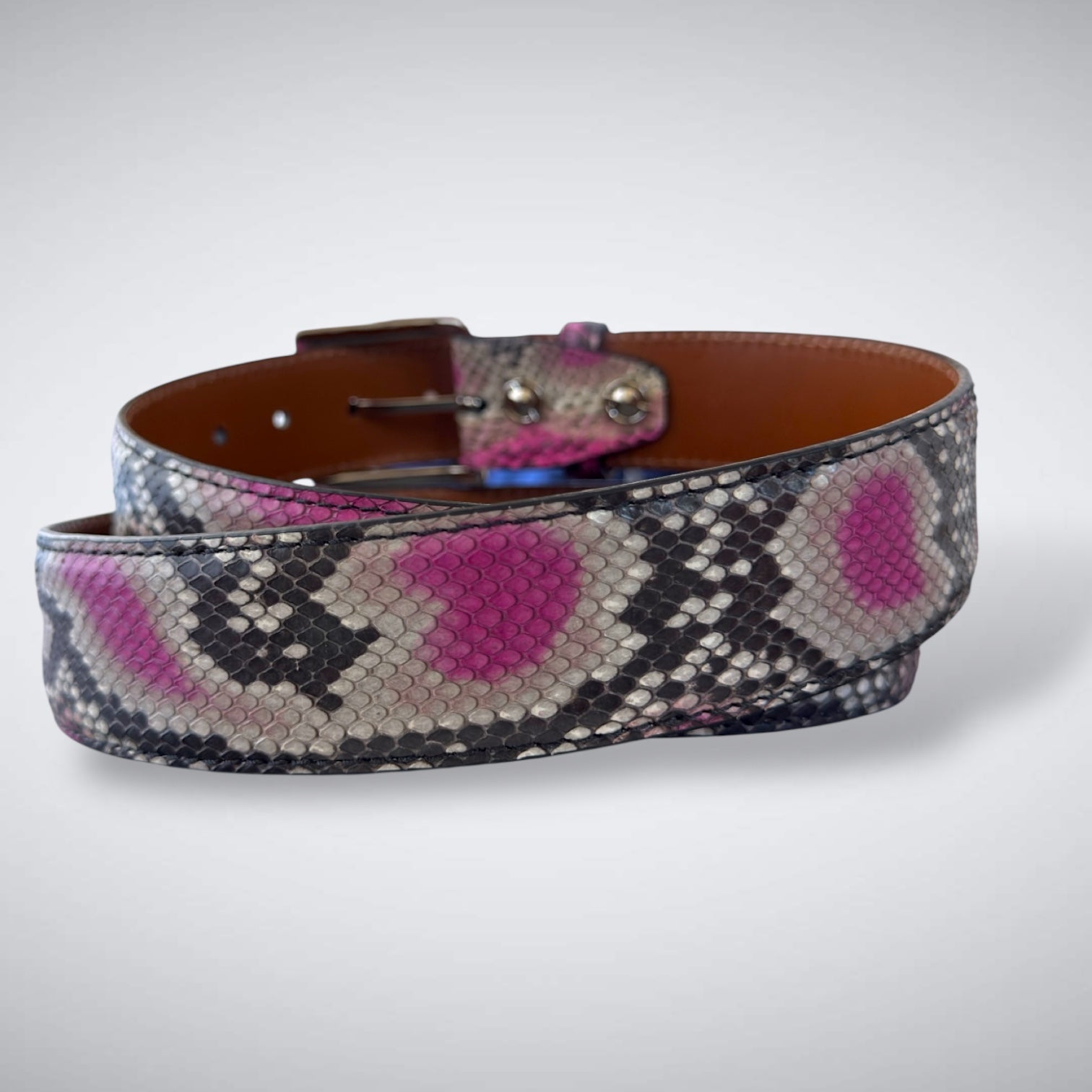 Flamingo Reserve – Cut-to-Fit Python Belt Cut A