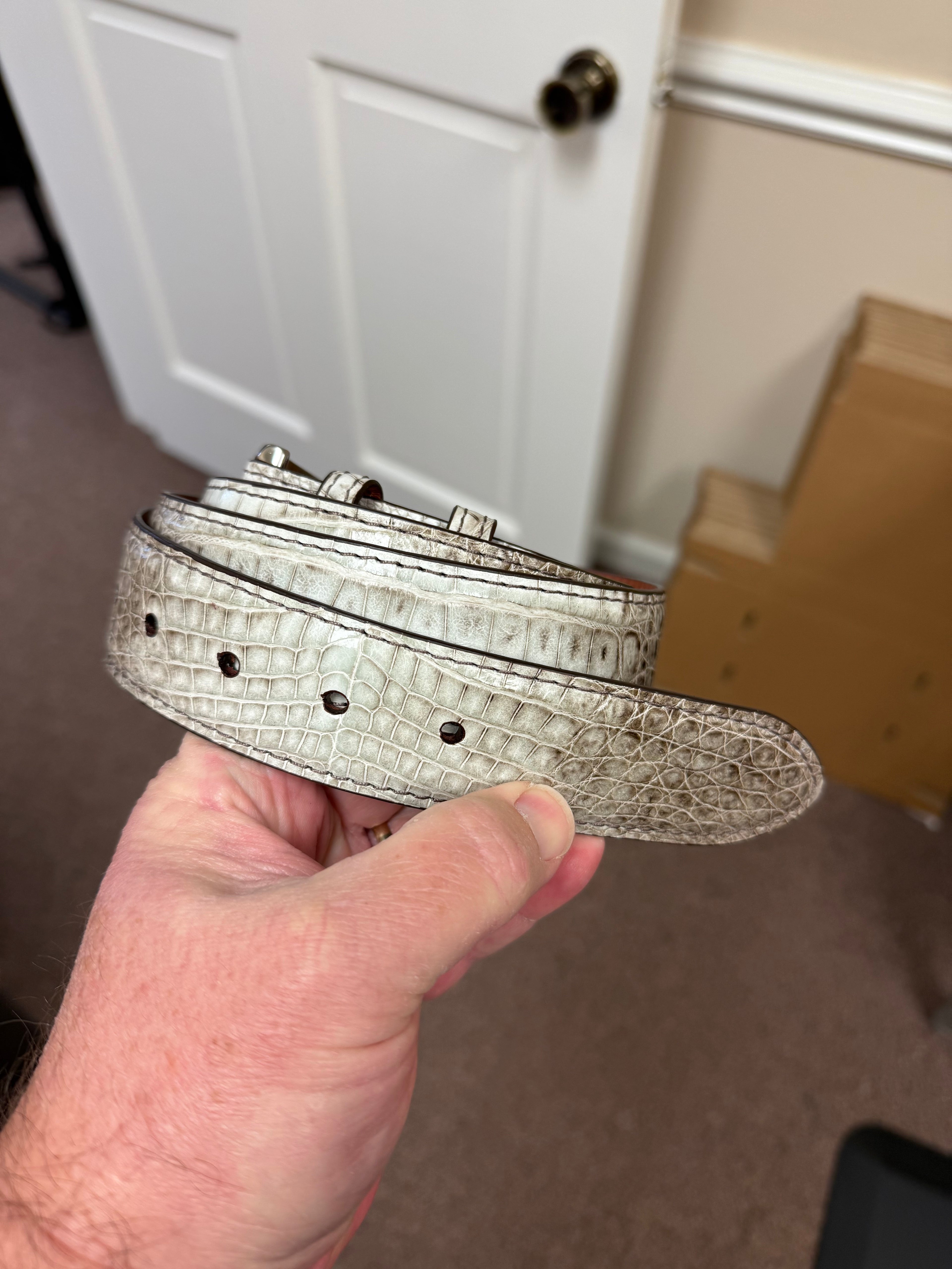 Himalayan Crocodile Belt - 1.5" width