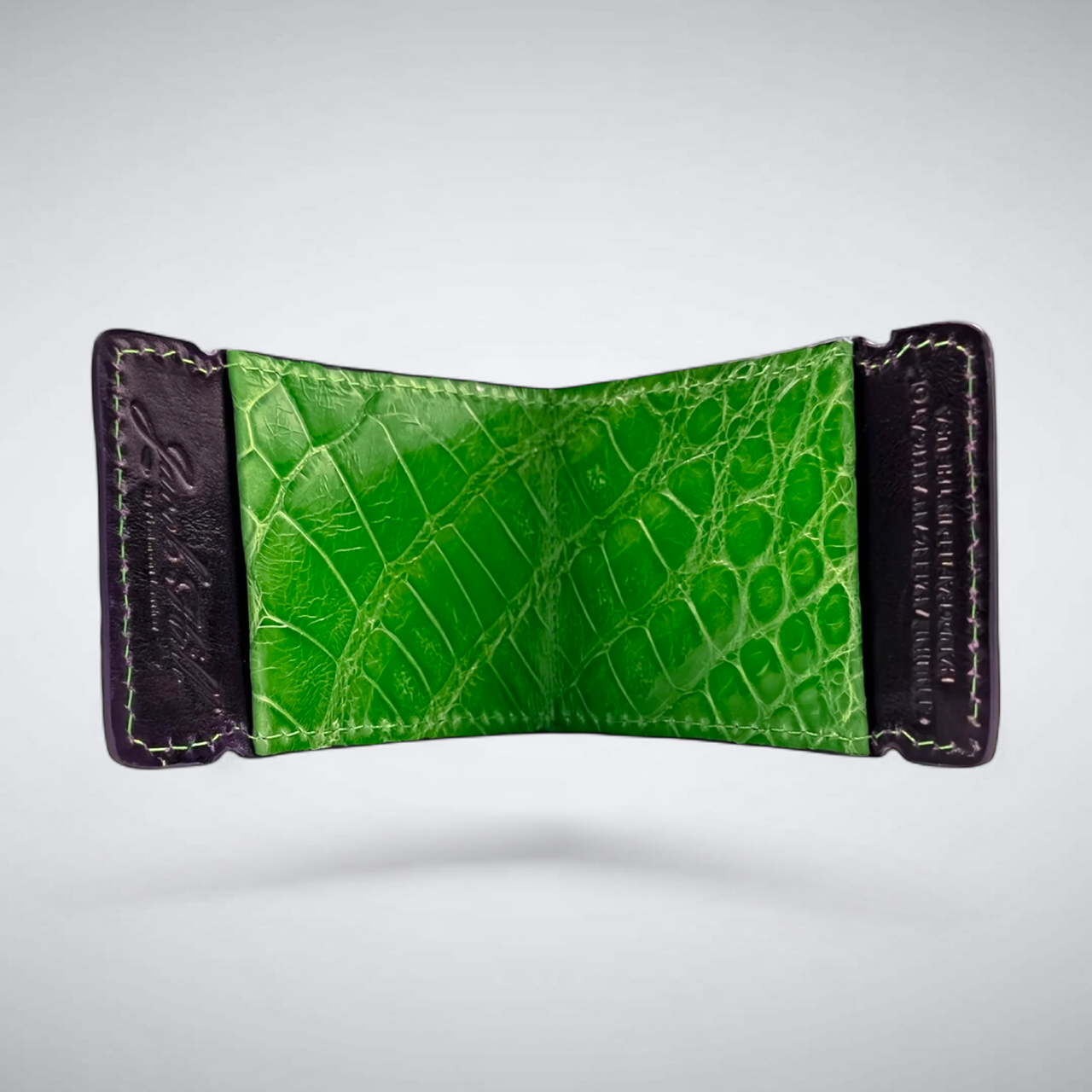 The Joker Cash Cover — Purple Tanzanite Glazed Alligator