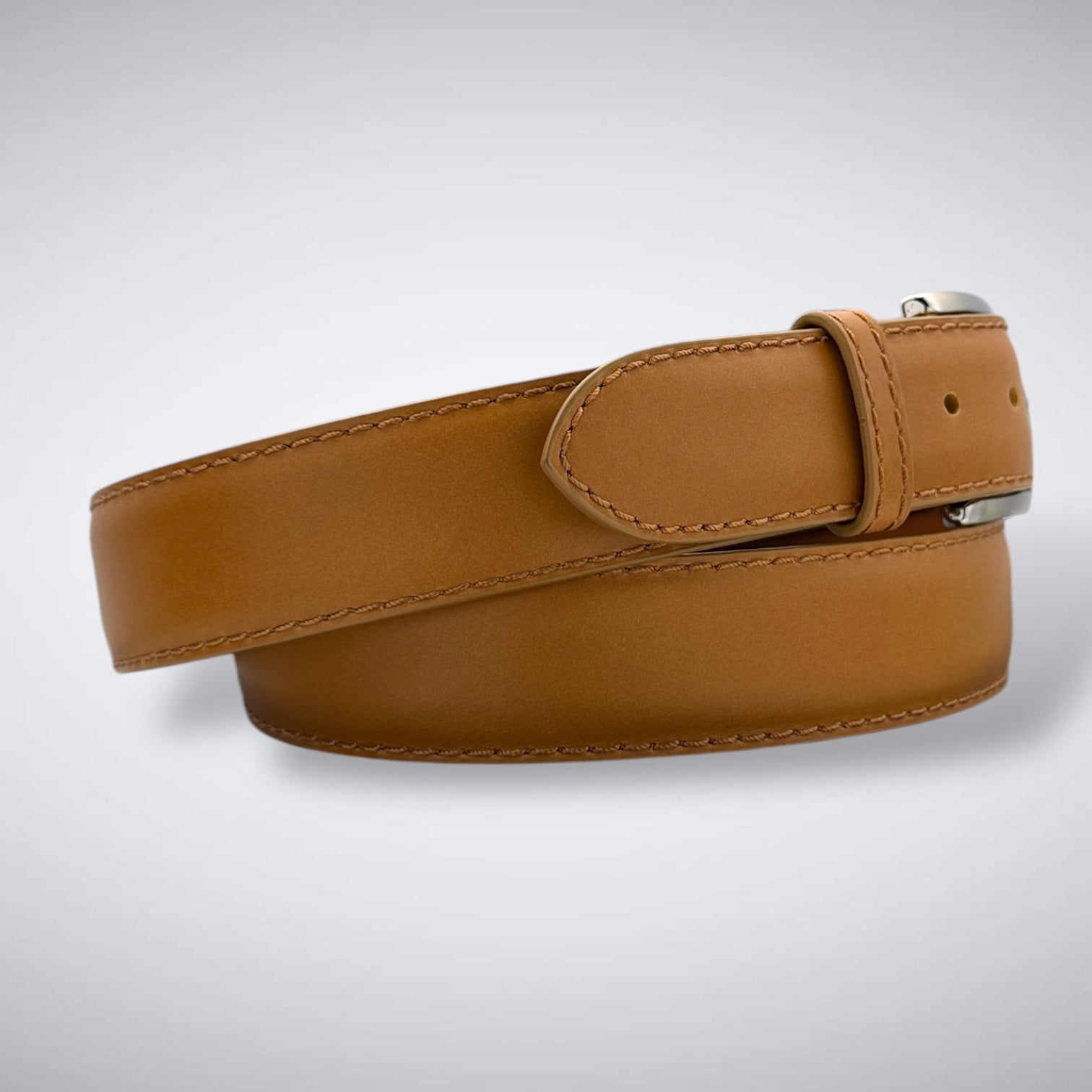 Ready To Ship Italian Calf Belt: Kapalua Ember(1.5 Width)