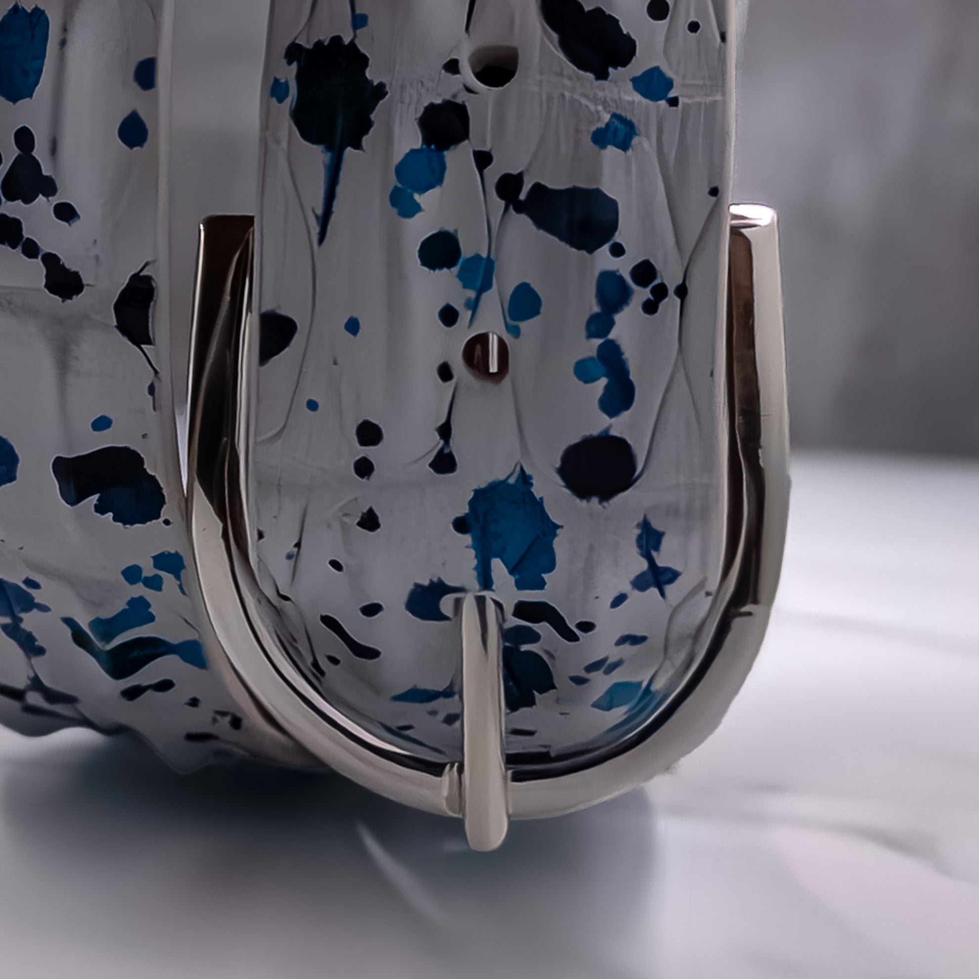 Sterling Silver Buckle: Lucky Horseshoe (fits 1.5" & 1.57" belts)