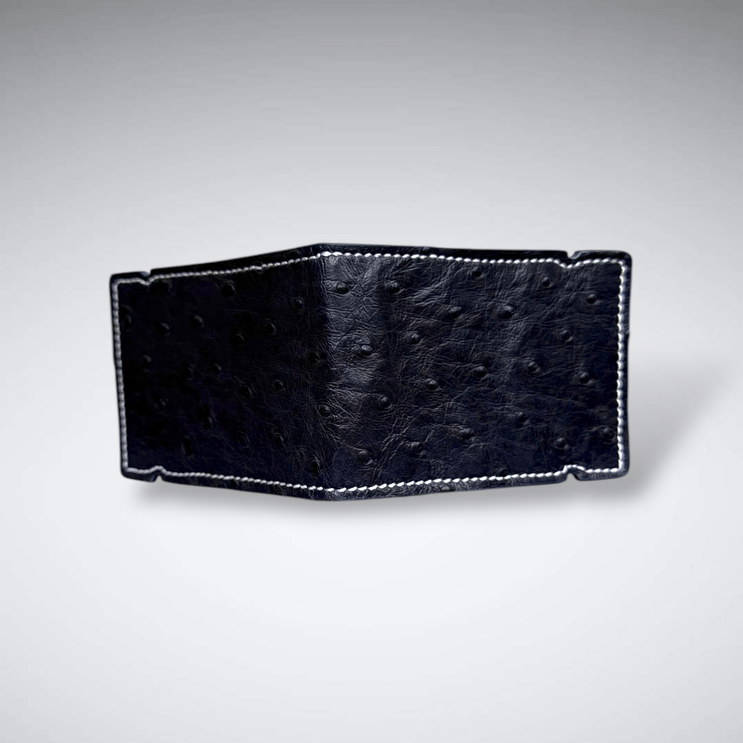 The Watson Cash Cover — Super Dark Navy Ostrich Quill