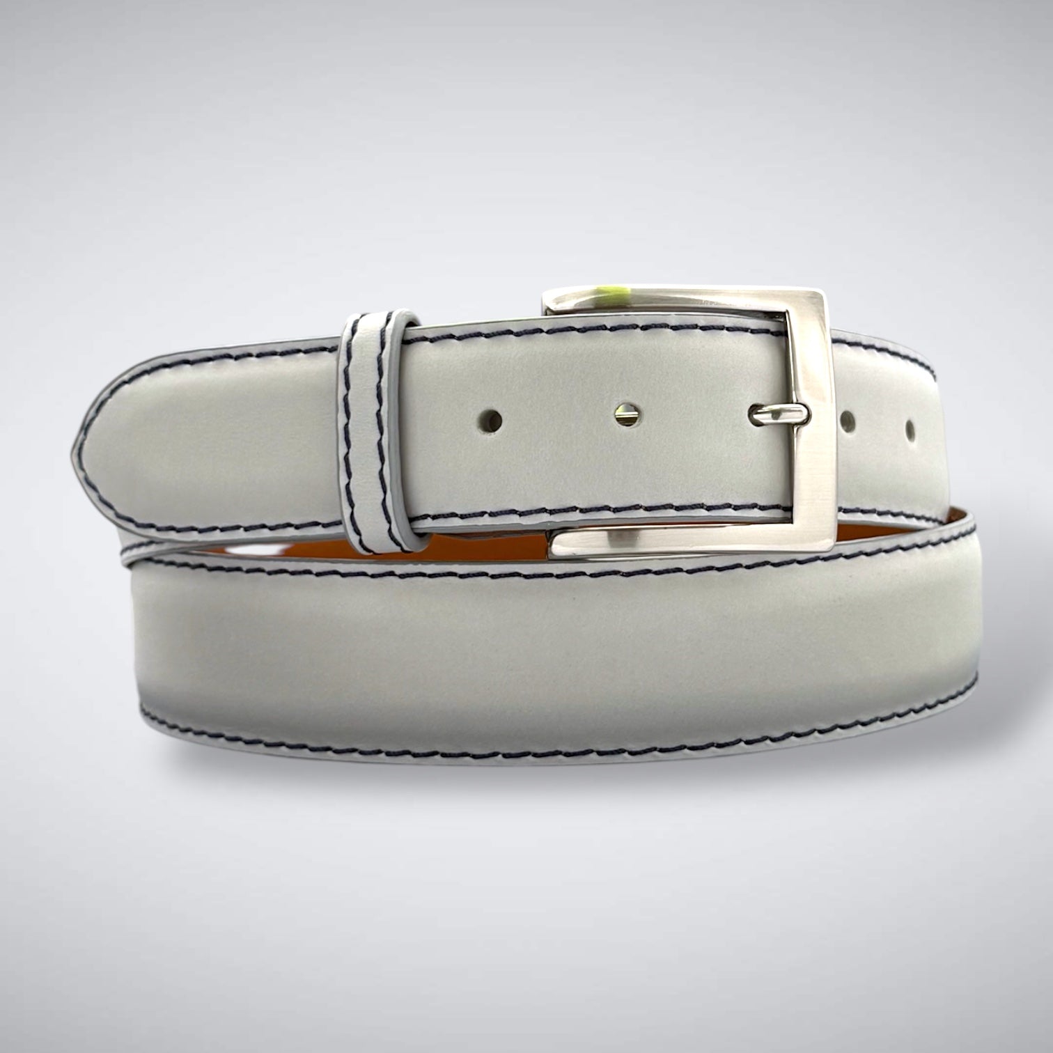 Ready To Ship Italian Calf Belt: Oakmont Dusk (1.5 Width)