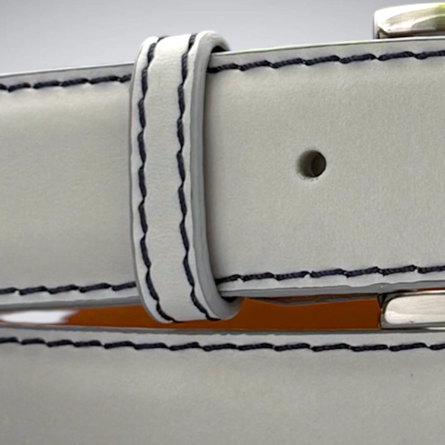 Ready To Ship Italian Calf Belt: Oakmont Dusk (1.5 Width)