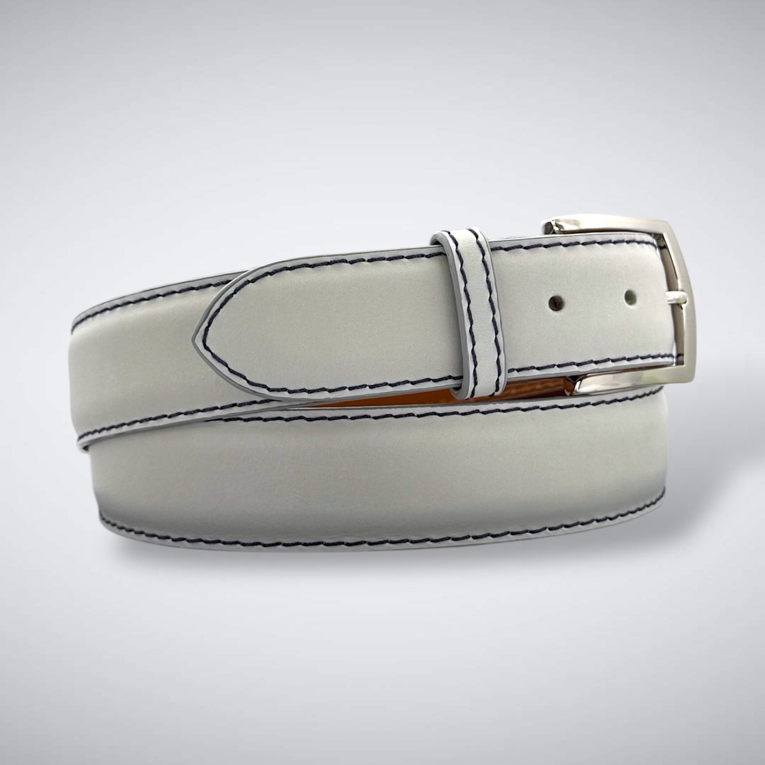 Ready To Ship Italian Calf Belt: Oakmont Dusk (1.5 Width)