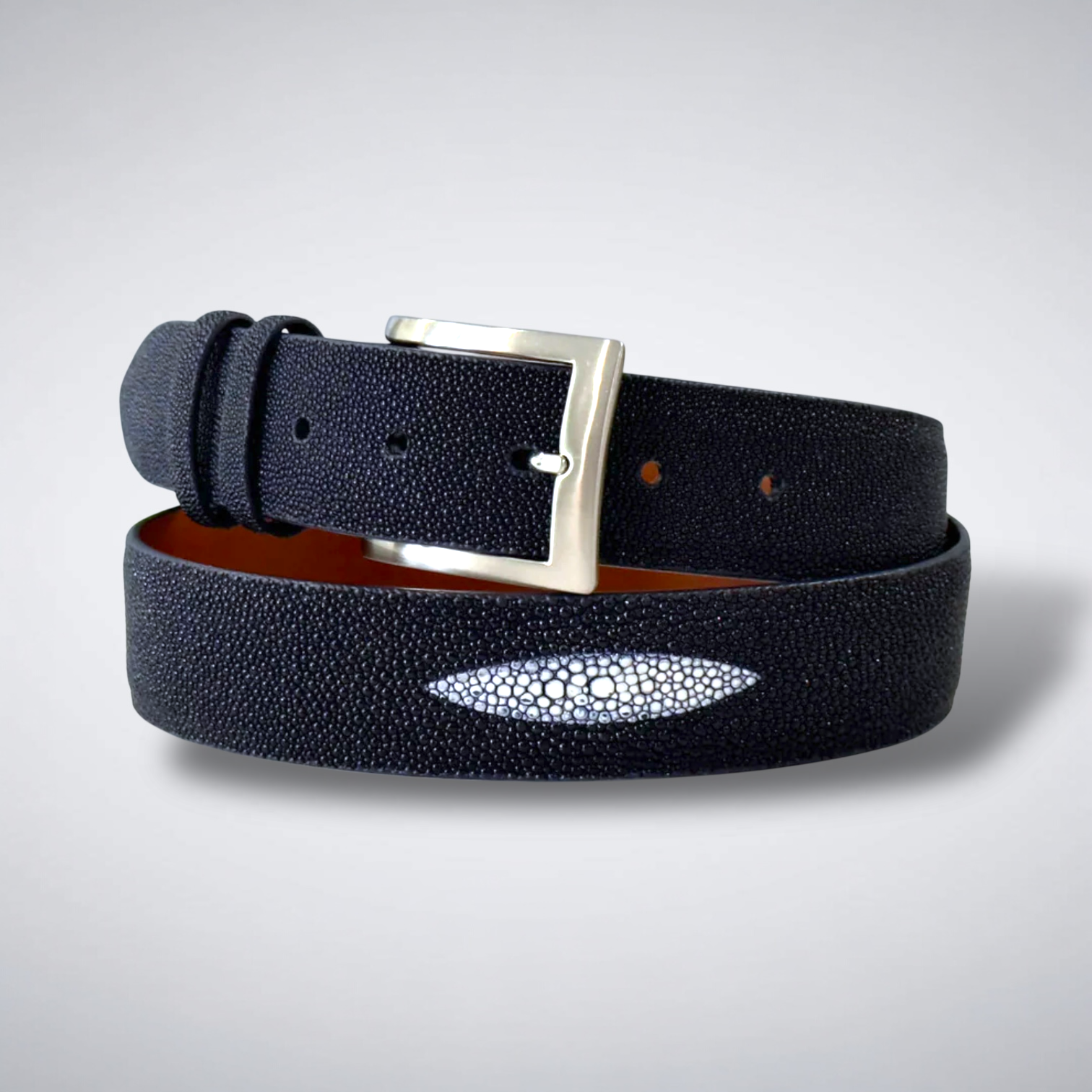 Stingray Belt: Navy Single Crown