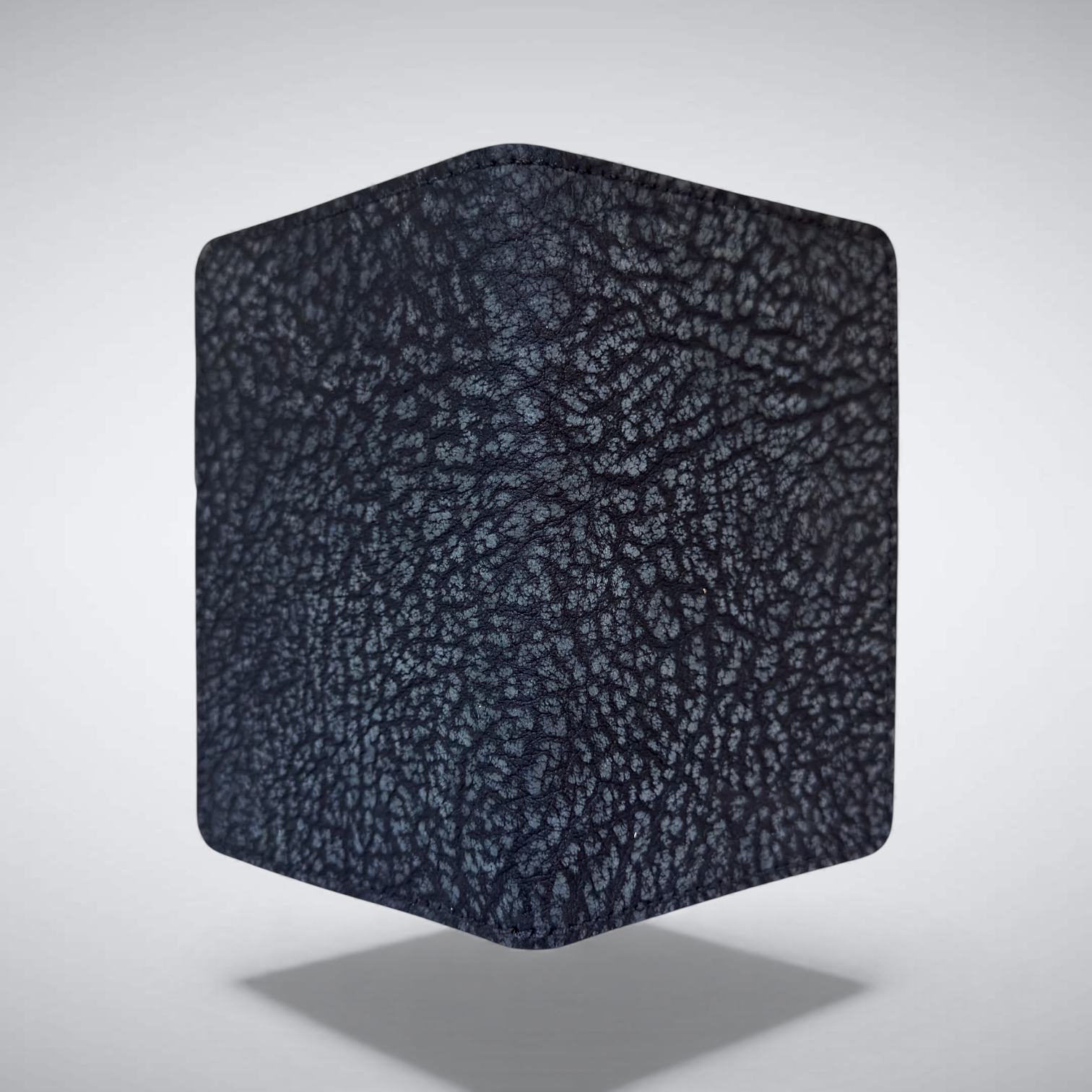 Tetons Bison Passport Cover (Charcoal Suede)