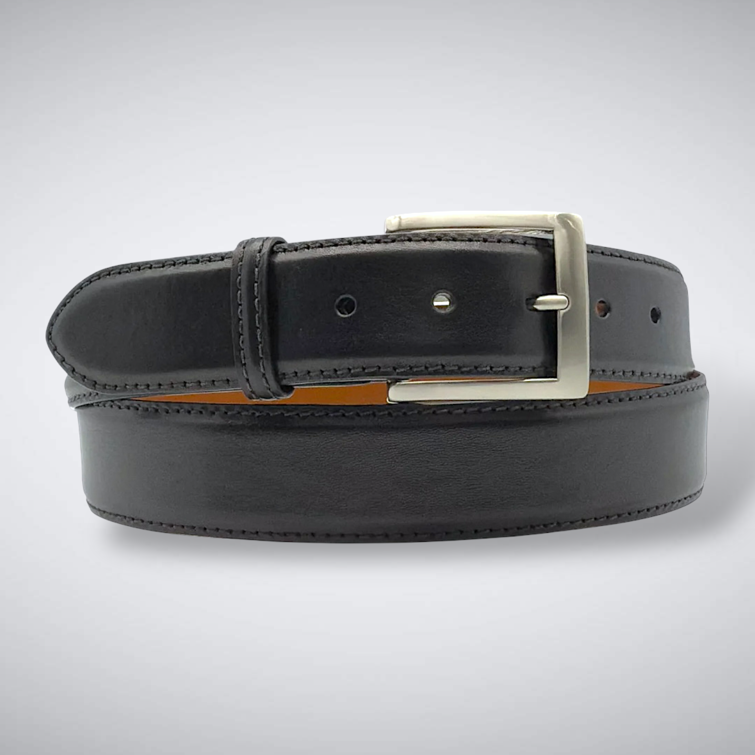 Italian Calf Belt: Black