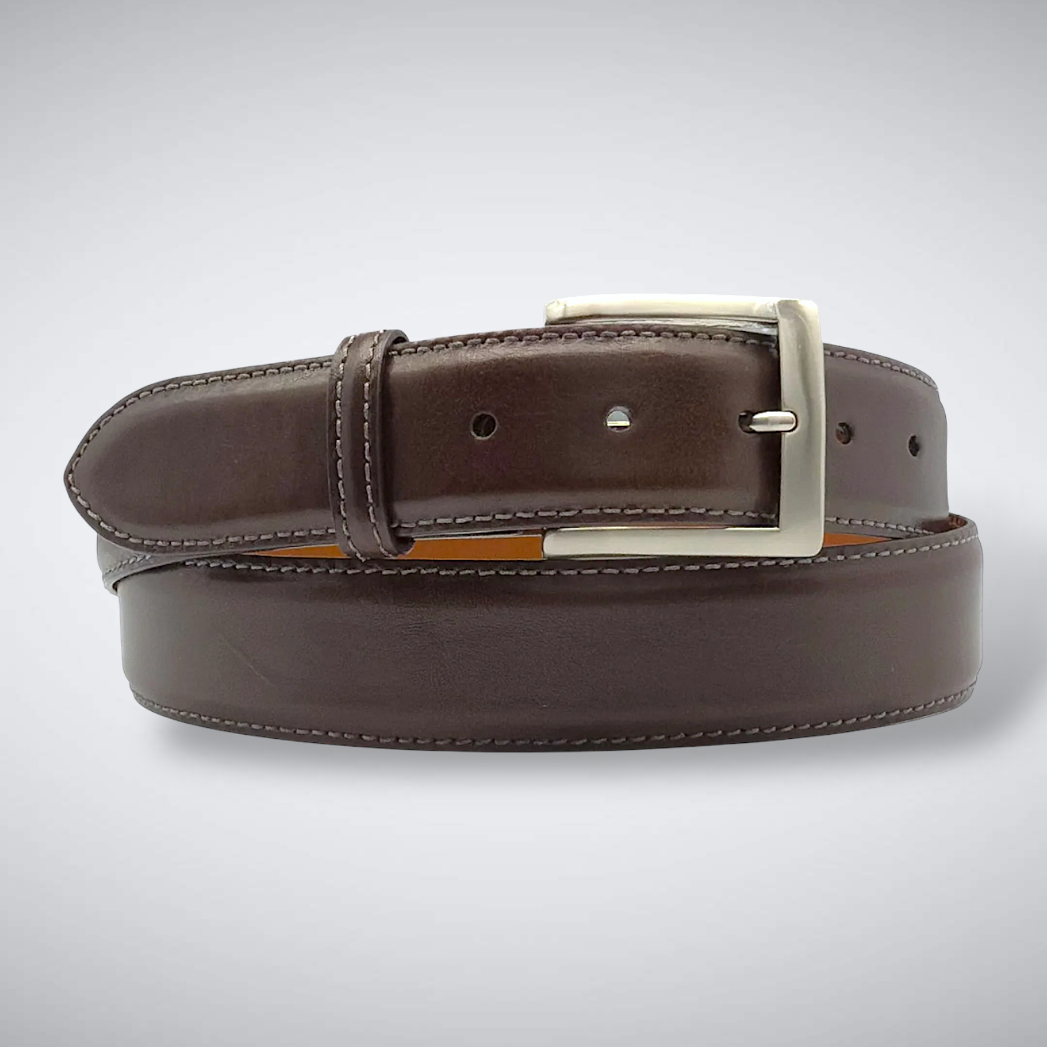 Italian Calf Belt: Brown