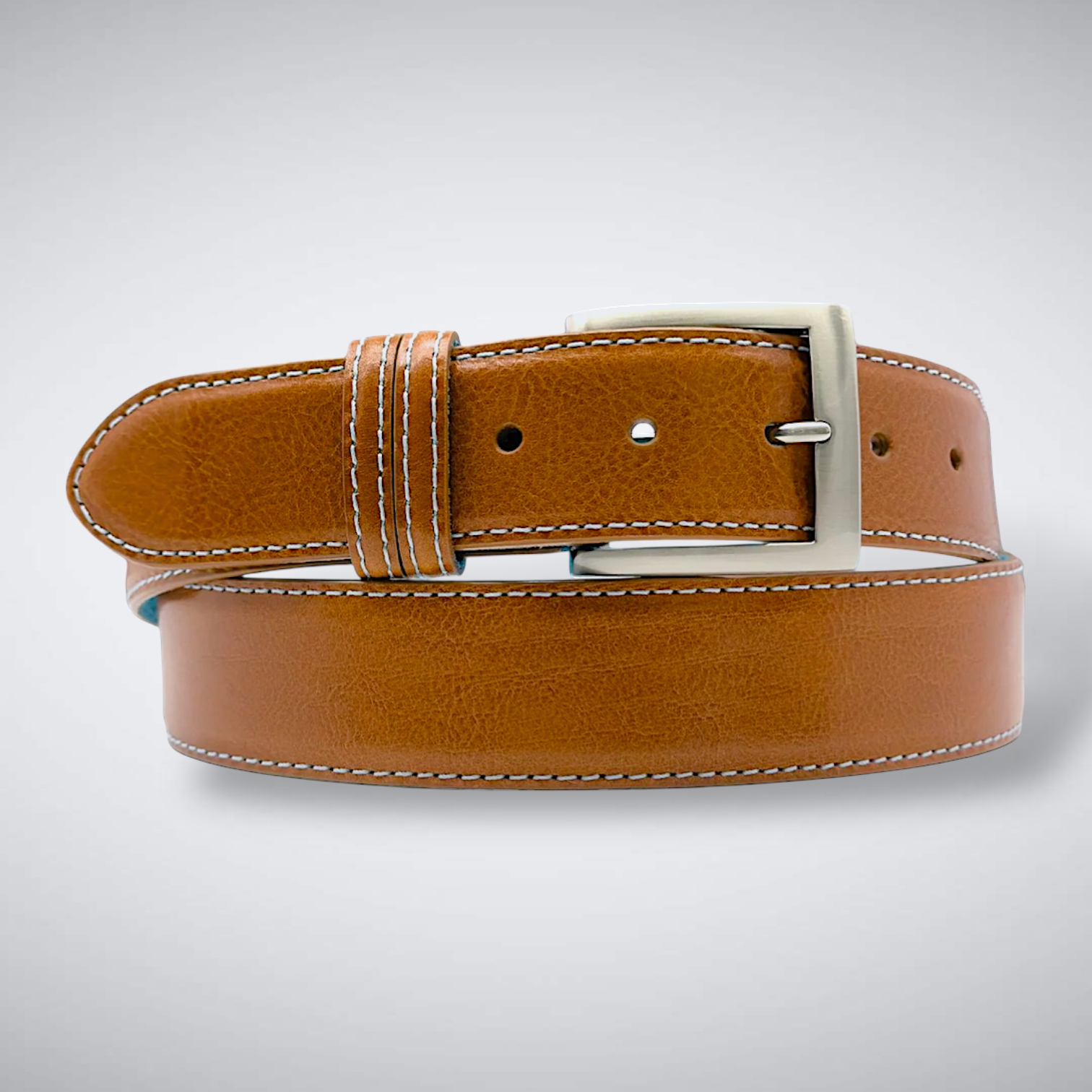 Italian Calf Belt: Tan