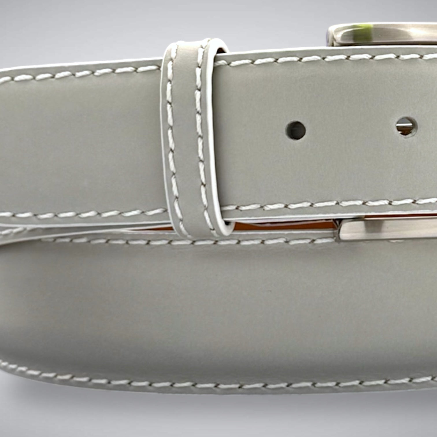Ready To Ship Italian Calf Belt: St. George&