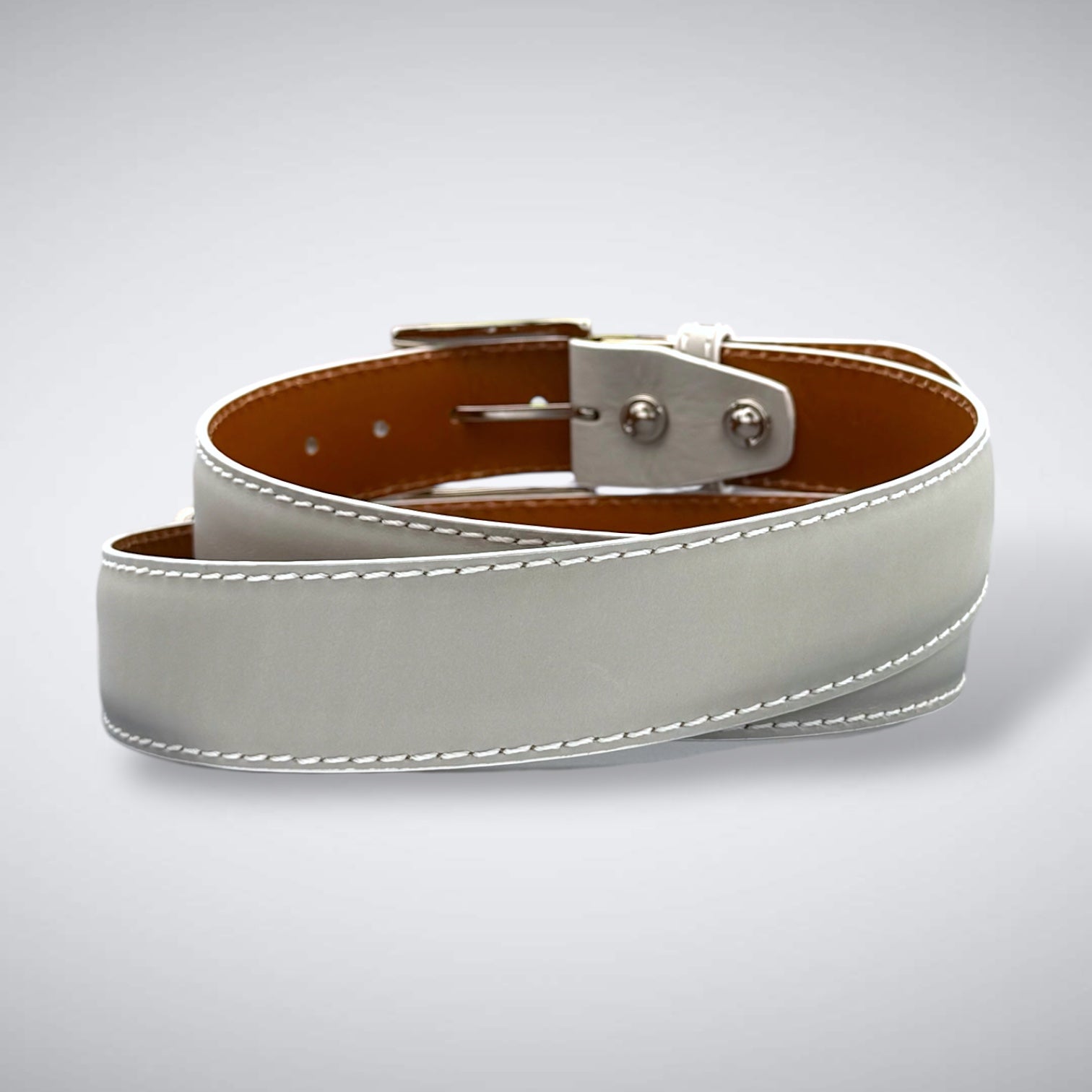 Ready To Ship Italian Calf Belt: St. George&