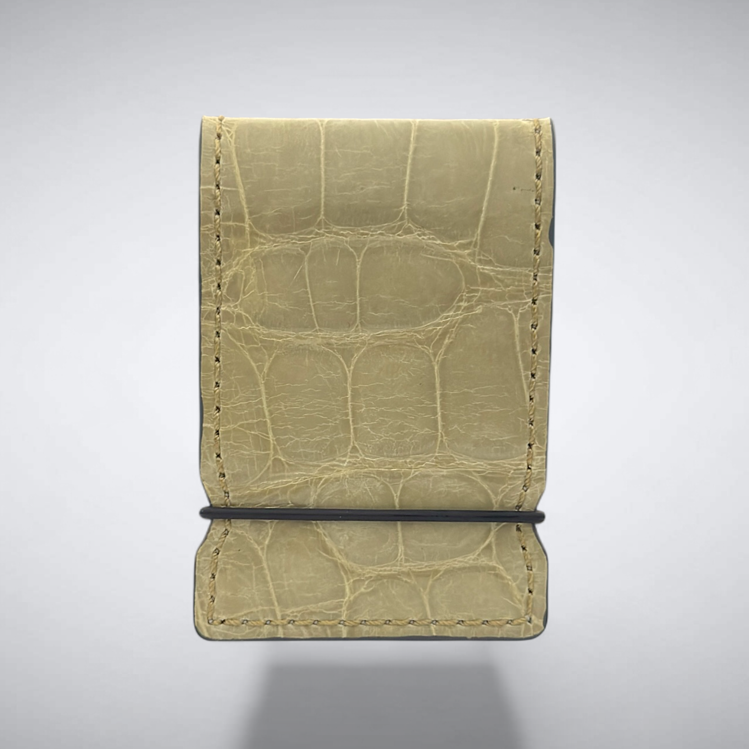 The Augusta — Ivory Glazed Alligator