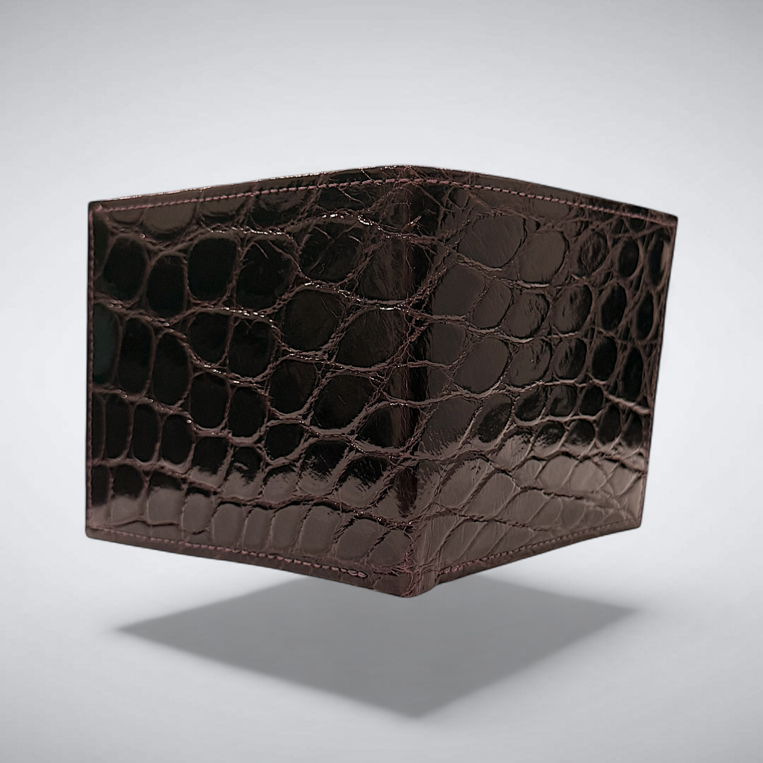 Charleston – Brown Alligator Wallet