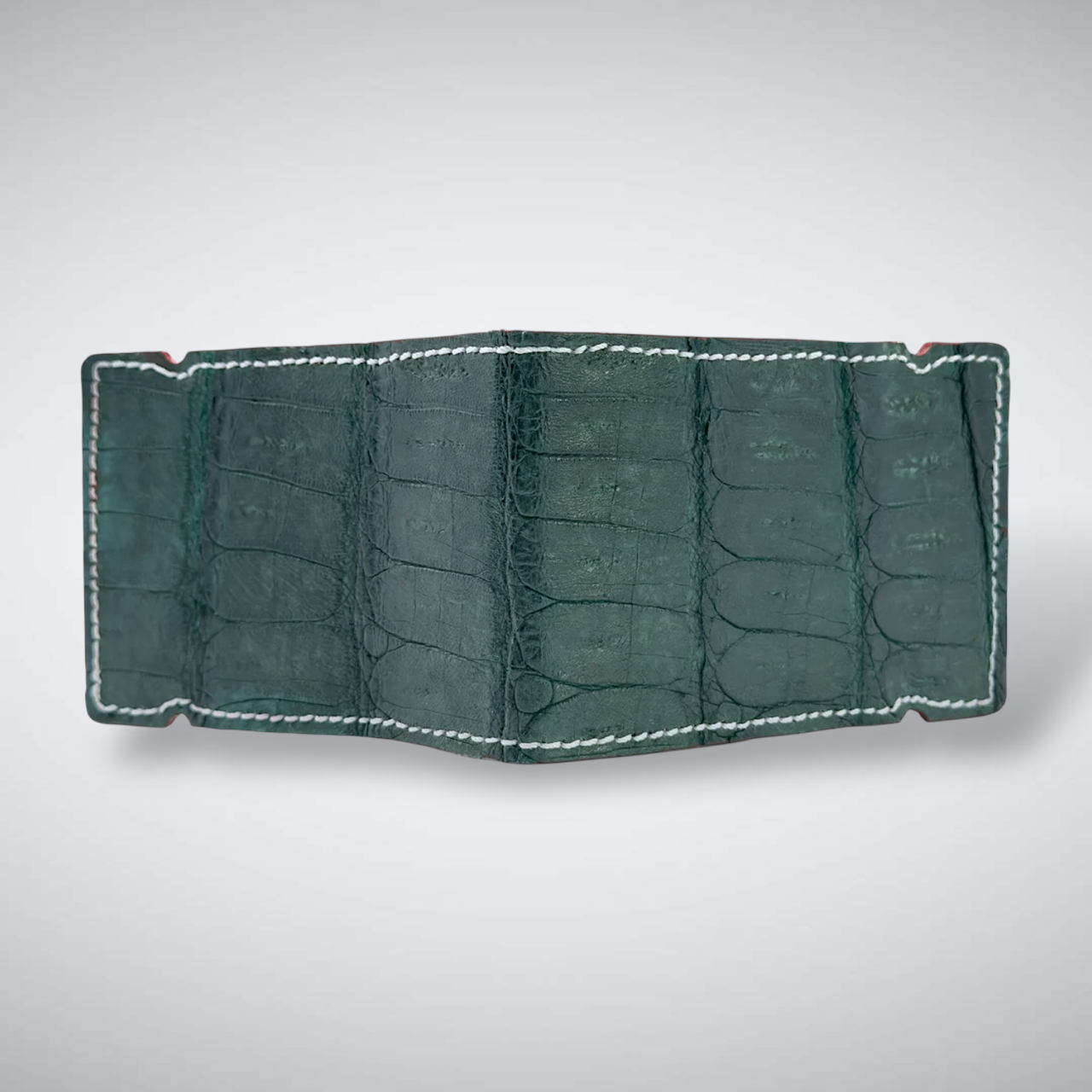 The Grinch Cash Cover — Matte Dark Green Caiman