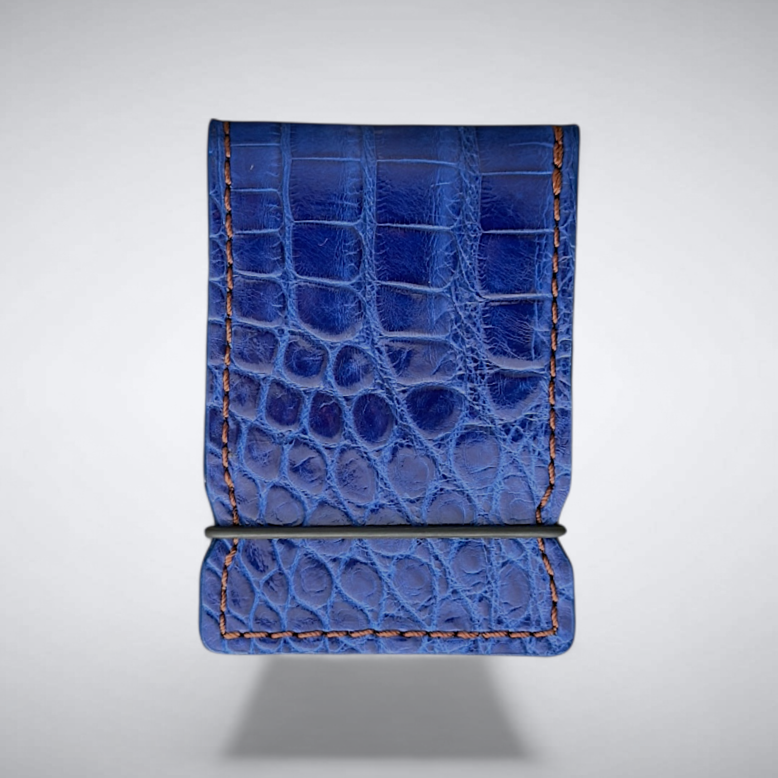 The Hogan — Royal Blue Glazed Alligator