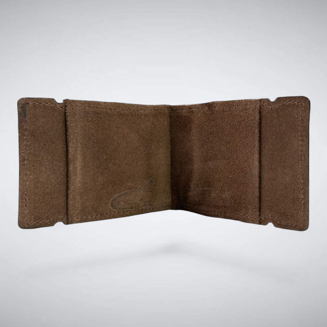 The Riviera Cash Cover — Suede Tan Ostrich Shin