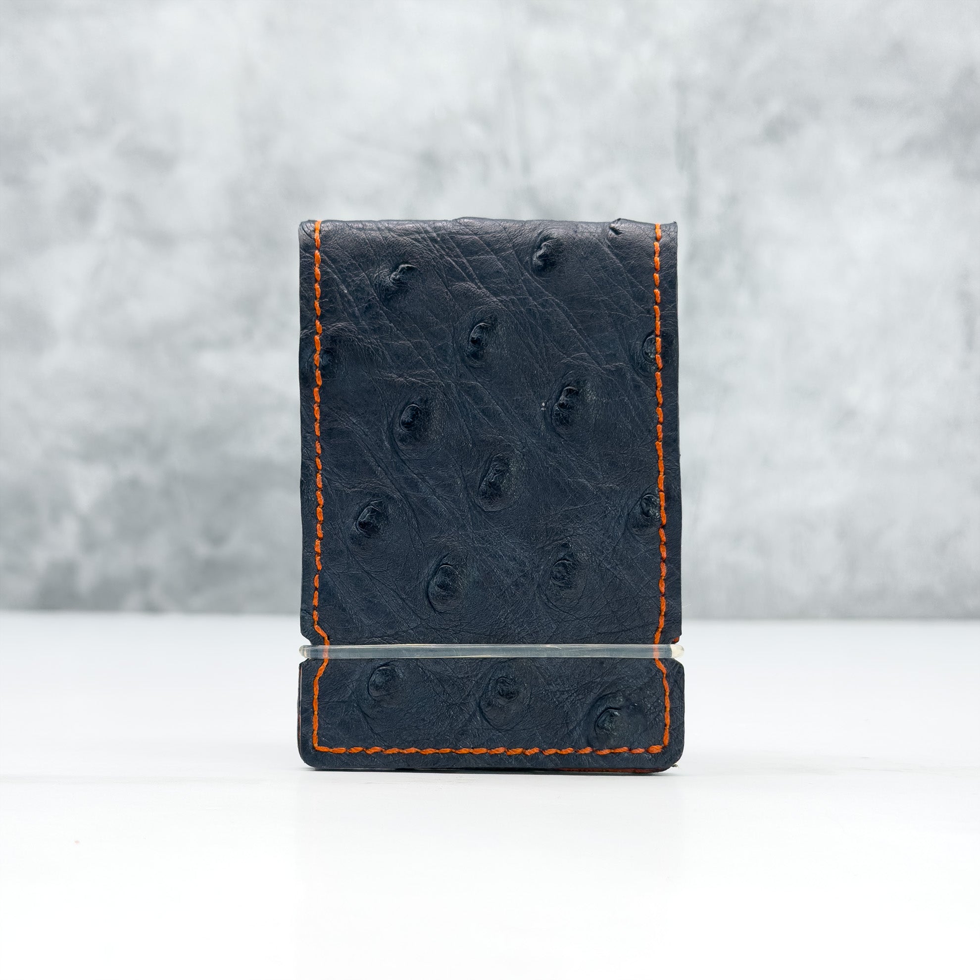 Ostrich Quill Cash Cover: W.D.E