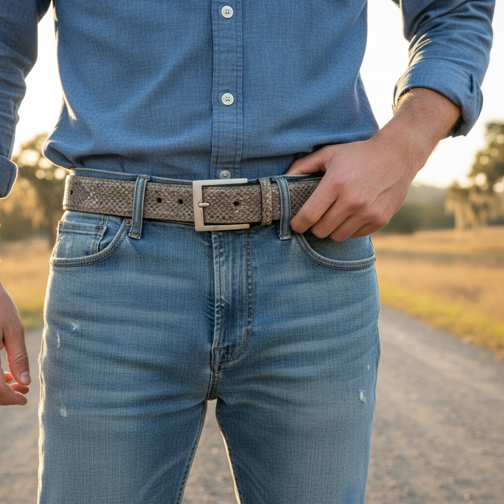 Western Diamondback – Single-Piece Cut To Fit Belt