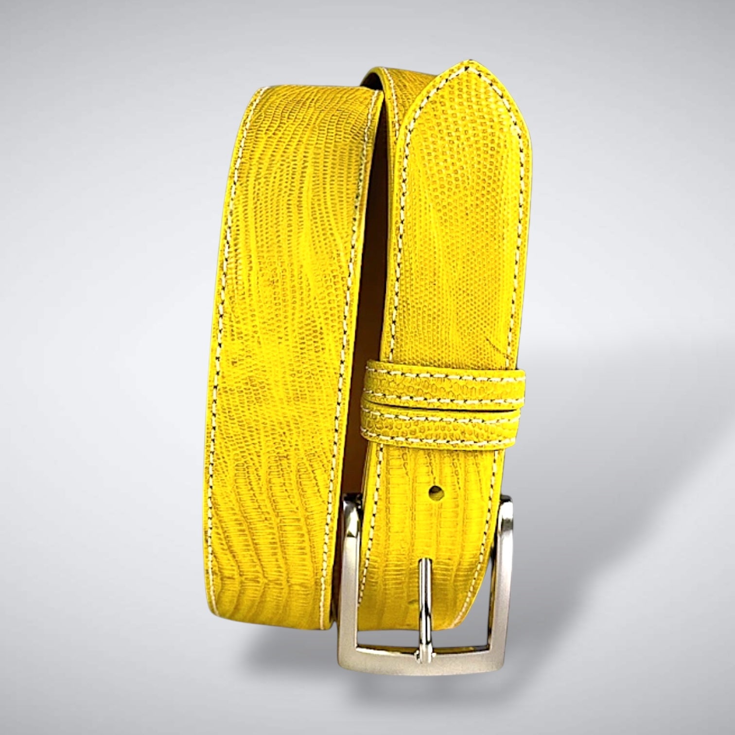 Lizard Belt: Yellow