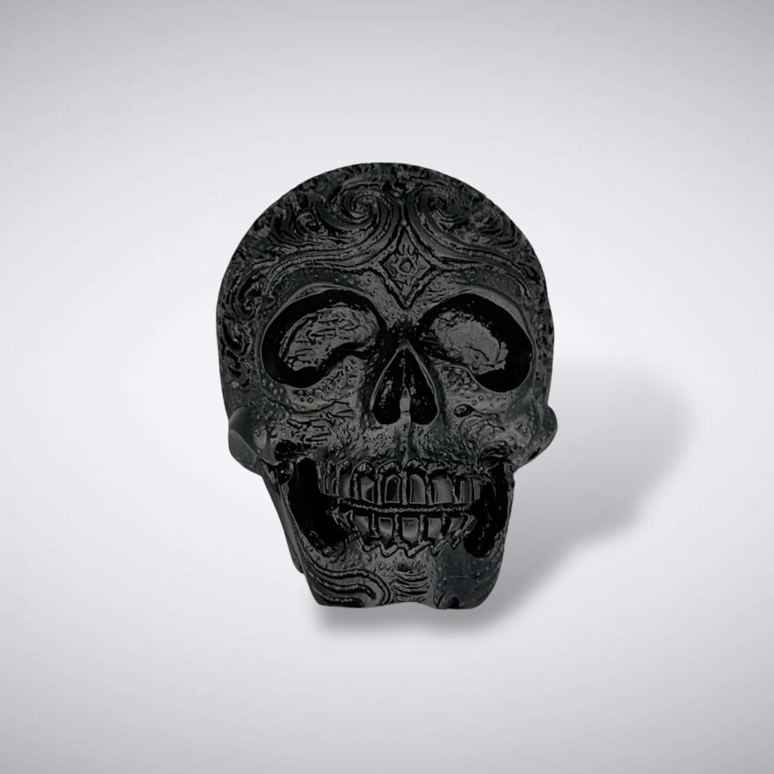 Black Phantom Skull Buckle Fits 38-40mm Belts