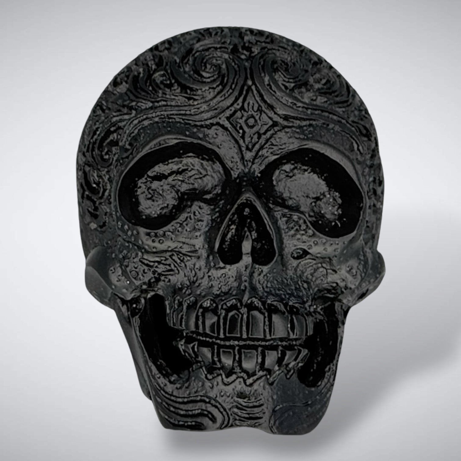 Black Phantom Skull Buckle Fits 38-40mm Belts