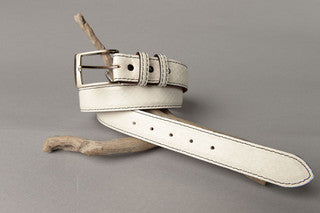 Python Belt: White