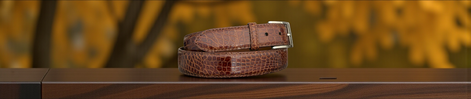 Cut To Fit Crocodile Belts – Handcrafted to Your Size