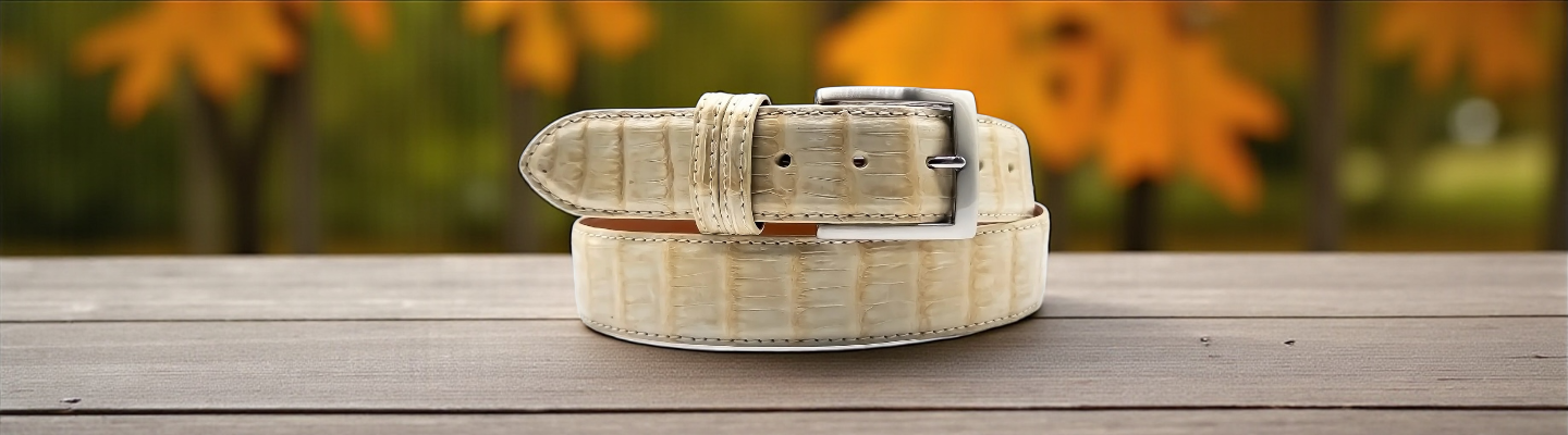 Cut To Fit Crocodile Belts – Handcrafted to Your Size