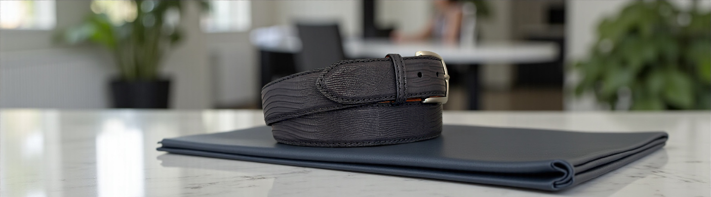 Cut To Fit Lizard Belts – Handcrafted to Your Size