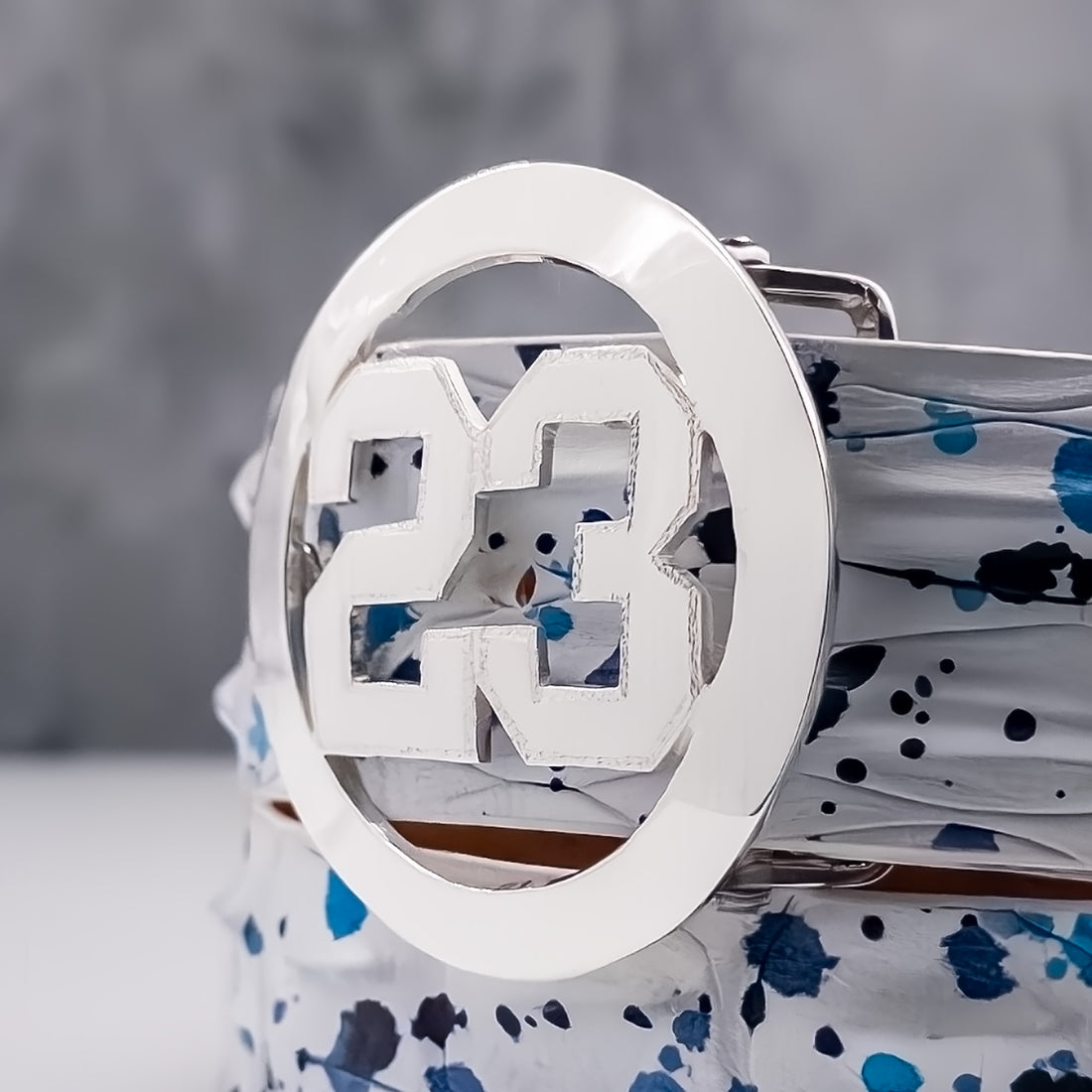 Sterling Silver Buckle: The Goat 23
