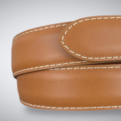 Ready To Ship Italian Calf Belt: Albany Dunes (1.5 Width)
