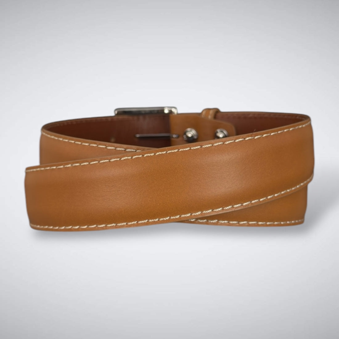 Ready To Ship Italian Calf Belt: Albany Dunes (1.5 Width)