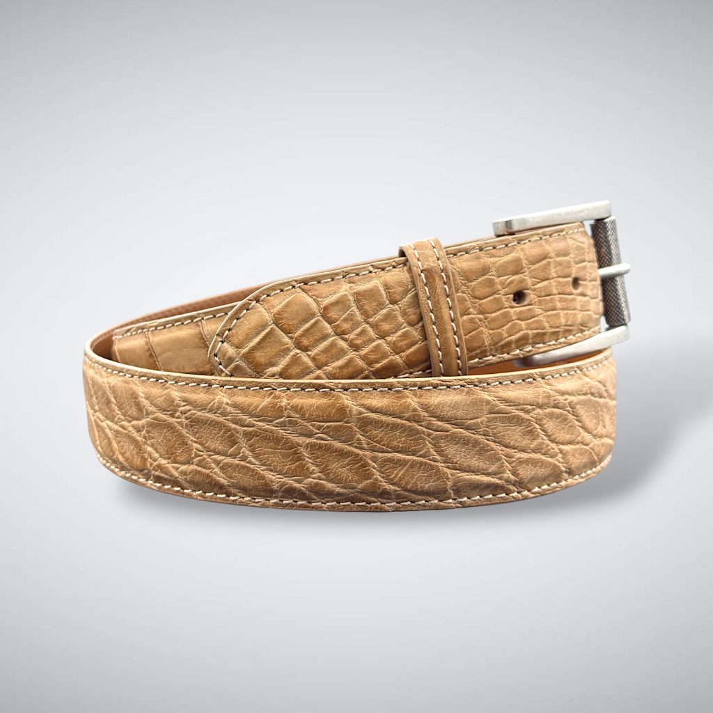 Alligator Belt — Ashford Tan | Matte