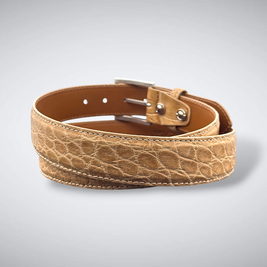 Alligator Belt — Ashford Tan | Matte