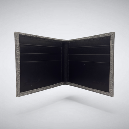 Aspen – Glacier Grey Alligator Wallet