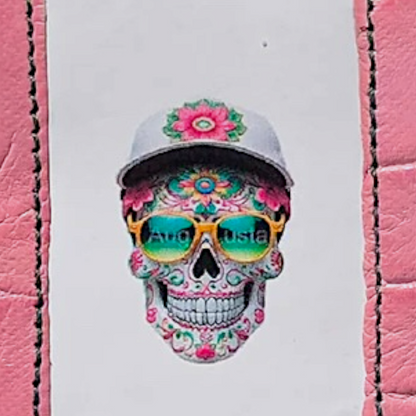 Augusta Blossom Sugar Skull: Pink Petal
