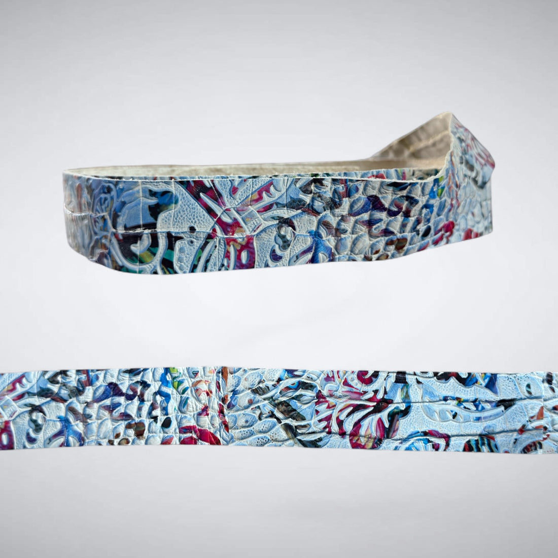 Azure Baroque – Vault Alligator Belt