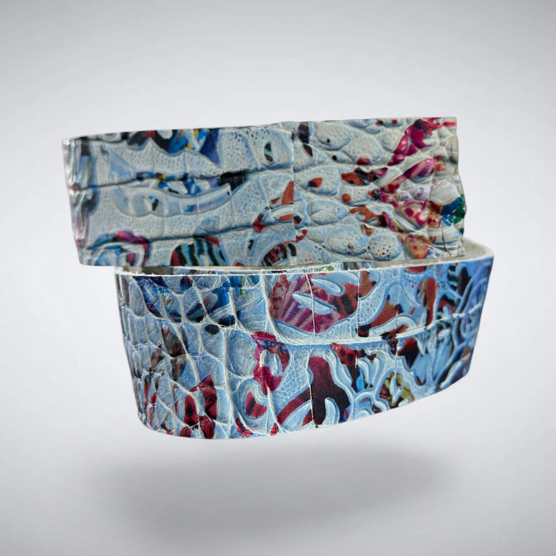 Azure Baroque – Vault Alligator Belt