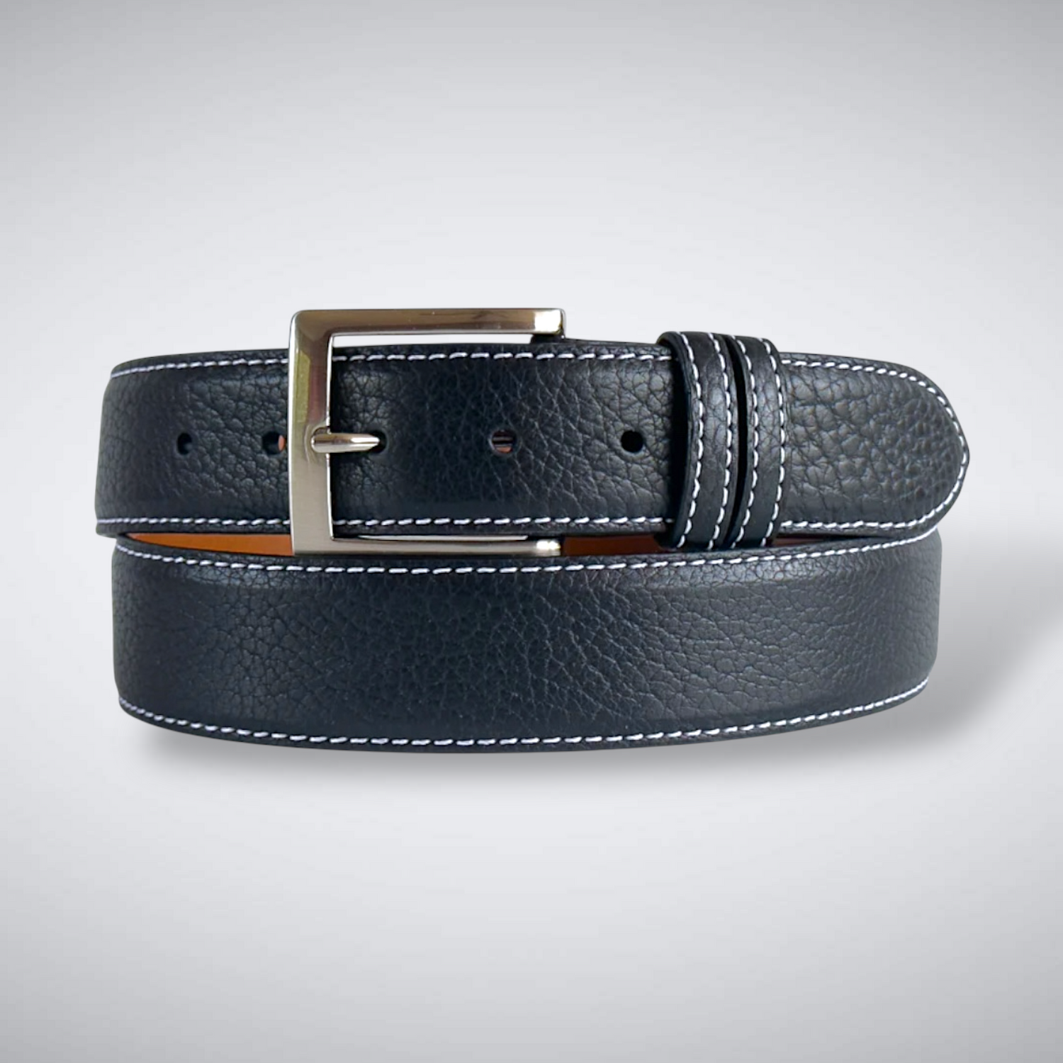 American Bison Belt: Black