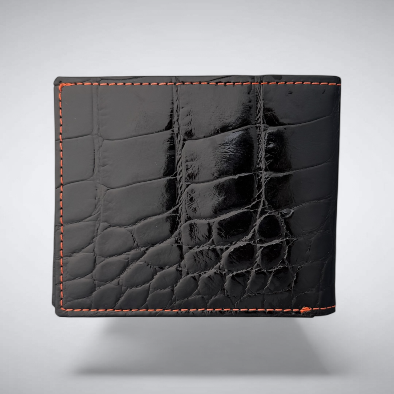Madison – Glazed Black Alligator Wallet