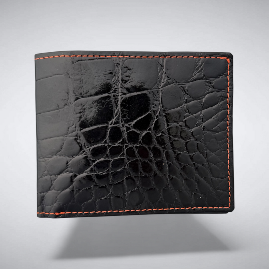 Madison – Glazed Black Alligator Wallet