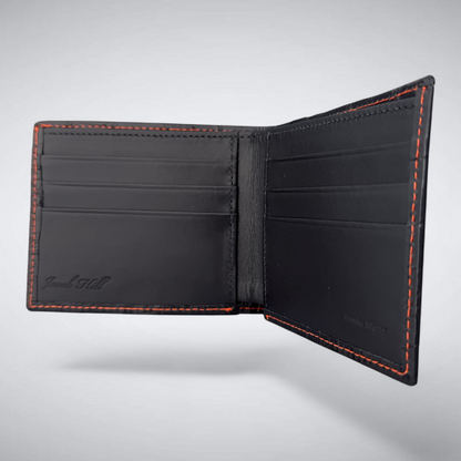 Madison – Glazed Black Alligator Wallet