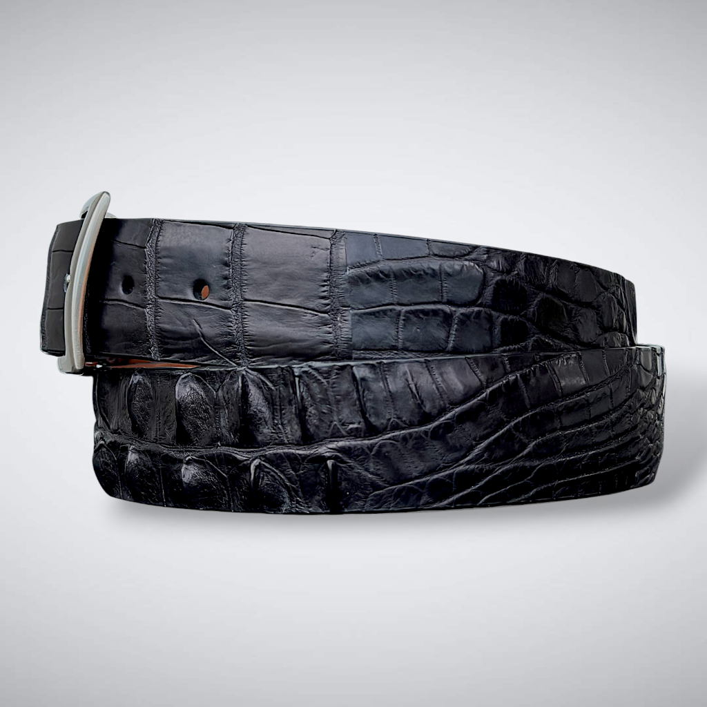 Crocodile Belt — Ironwood | Nile Hornback